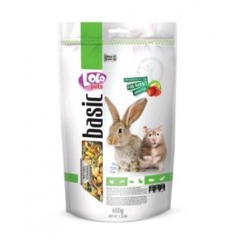 LoLo Pets корм д/хомяков и кроликов фруктовый 600г